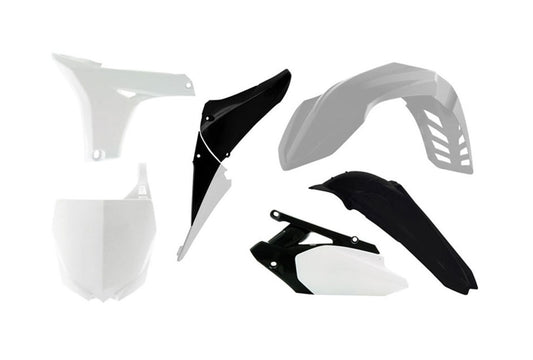 Kit Plastiche Racetech YAMAHA YZ 450 2010-2013 Kit BIANCO - NERO