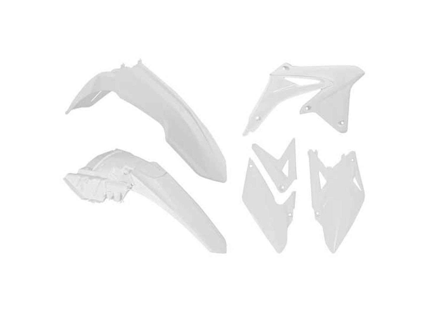 Kit Plastiche Racetech SUZUKI RM 450X SENZA TABELLA ANTERIORE 2010-2019 Kit BIANCO