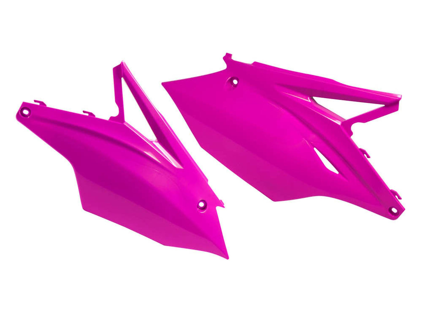 Tabelle Laterali Racetech KAWASAKI KX 450 VERSIONE USA 2016-2018 ROSA FLUO