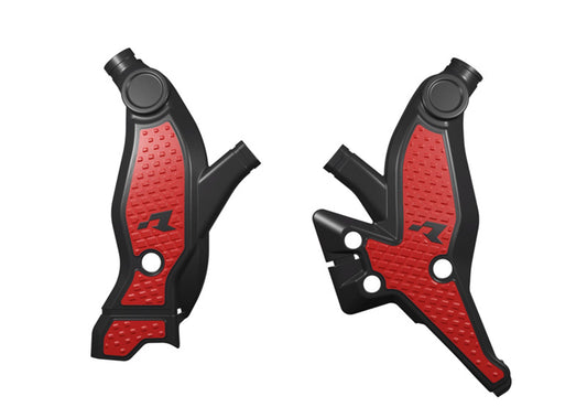 Racetech PROTEZIONE TELAIO BI-MATERIALE YAMAHA TENERE 700 2019-2026 NERO-ROSSO