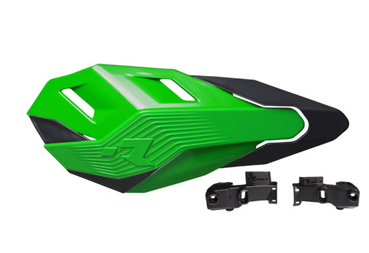 Paramani Racetech HP3 CON KIT MONTAGGIO NISSIN -NERO 2021-2026 Mani VERDE KX