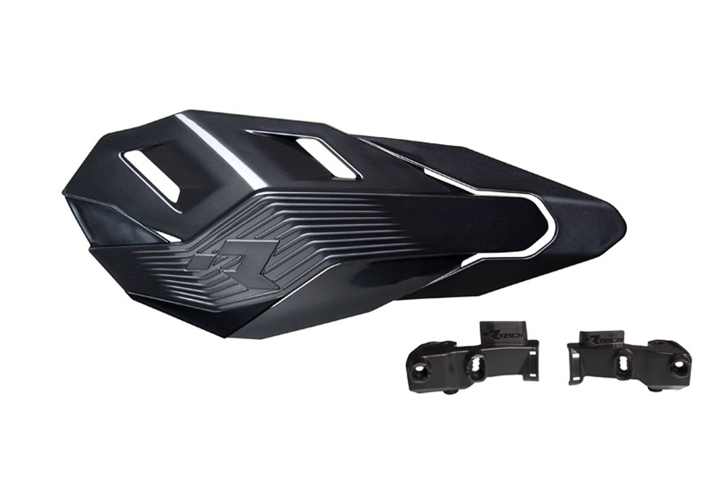 Paramani Racetech HP3 CON KIT MONTAGGIO BRAKTEC-NERO Protezione Mani Enduro