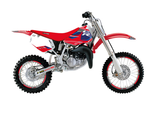 Kit Adesivi Dream 5 Chrome Blackbird Honda CR 80 1996-2002
