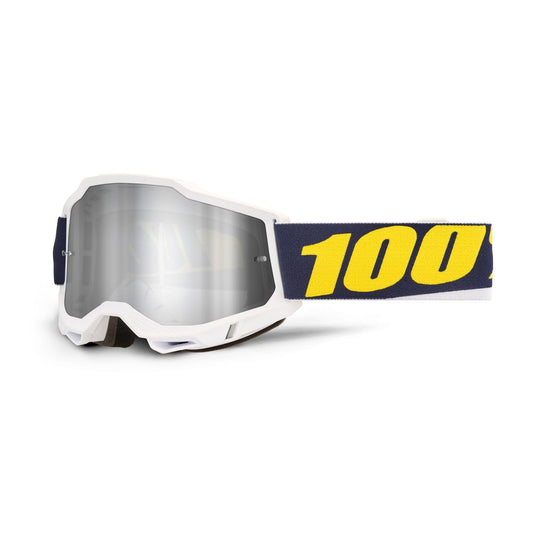 MASCHERA 100% ACCURI 2 TORC - LENTE A SPECCHIO ARGENTO