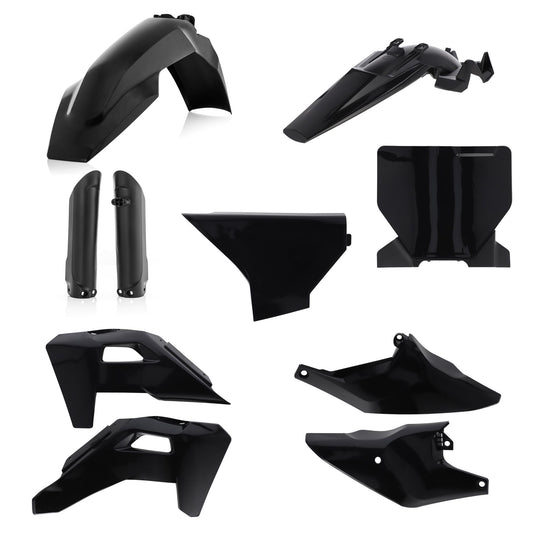 FULLKIT PLASTICA PER HU TC85 25 ACERBIS NERO