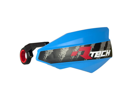 Paramani Racetech BICI VERTIGO CON KIT DI MONTAGGIO LOCK-ON Mani AZZURRO