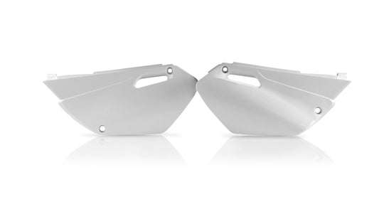 LATERALI PORTANUMERO YAMAHA YZ 02-05 ACERBIS BIANCO