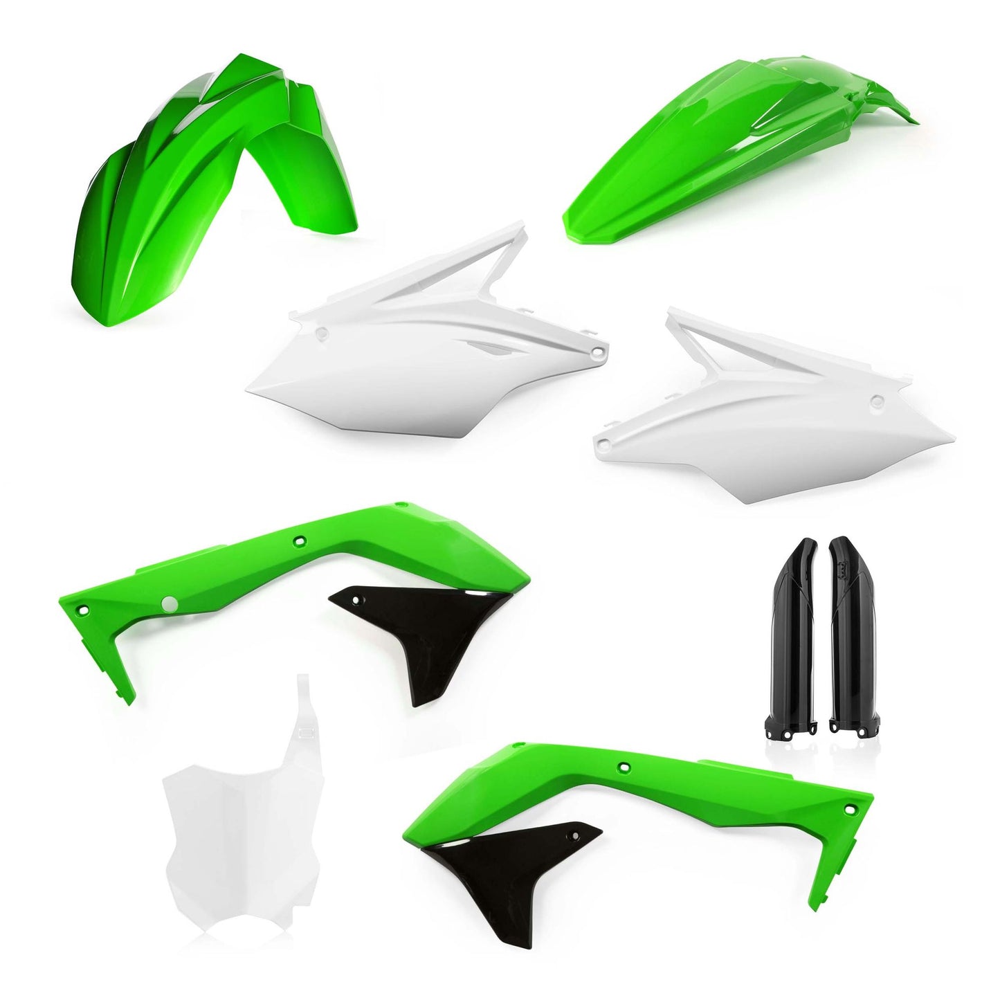KIT PLASTICHE COMPLETO KAWASAKI KXF 450 2018 EU ACERBIS STANDARD