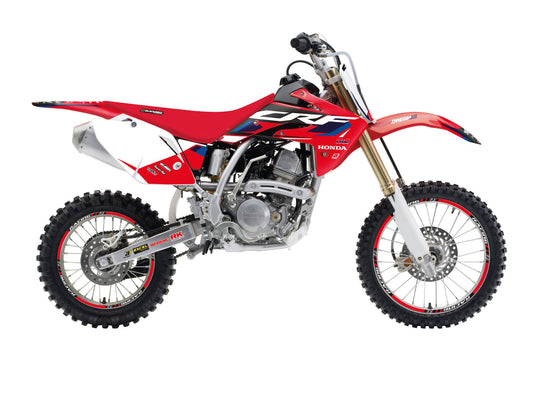 Kit Adesivi Dream 5 Chrome Blackbird Honda CRF 150 2007-2026