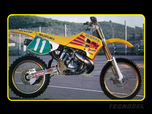 Kit Adesivi Replica Team Suzuki 1993 Blackbird Suzuki RM 250 1993-1995