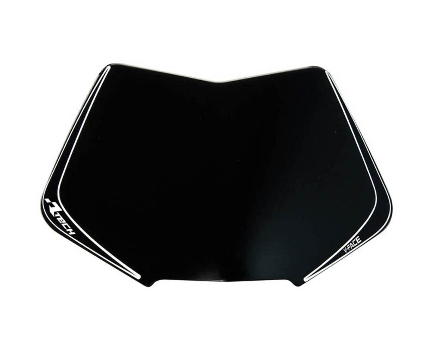 Portanumero Racetech RICAMBIO TABELLA PORTANUMERO V-FACE UNIVERSALE V FACE NERO