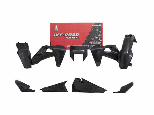 Kit Plastiche Racetech HUSQVARNA 150/250/300/350/450/501 SENZA PARASTELI 2020-2023 Kit NERO