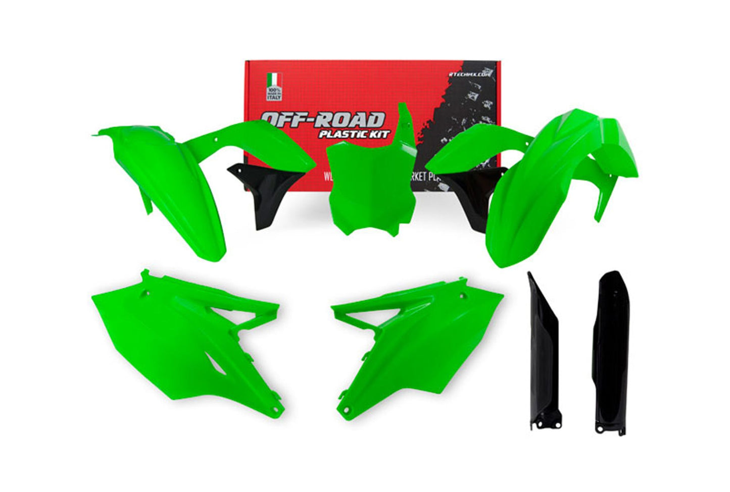 Kit Plastiche Racetech KAWASAKI KX 450 VERSIONE USA CON PARASTELI 2016-2018 Kit