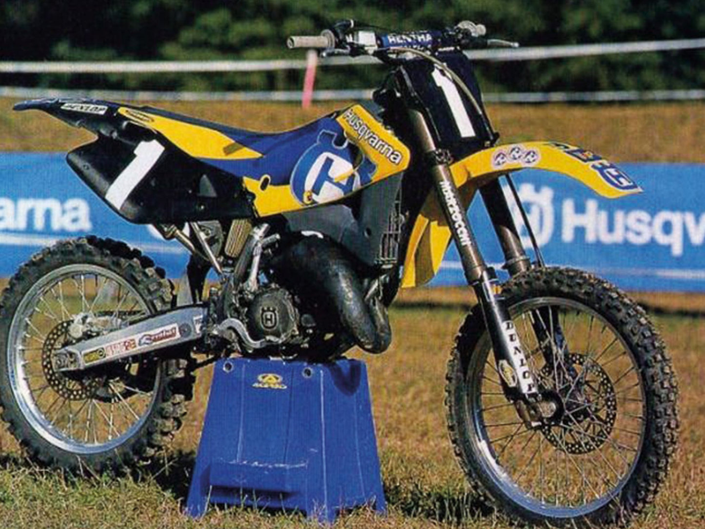 Kit Adesivi Replica Team Husqvarna Maddii 1999 Husqvarna TE 450 2002-2004