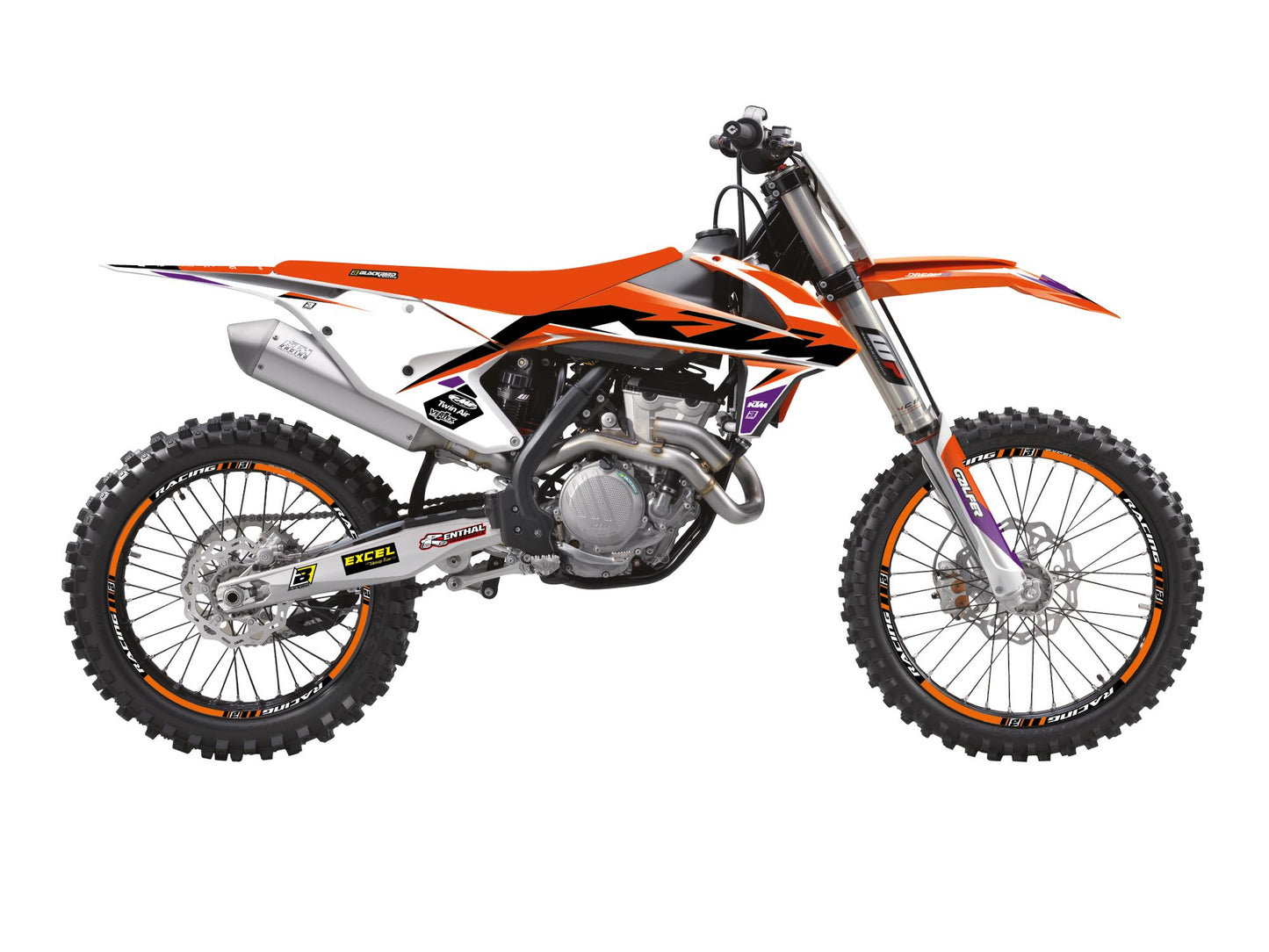 Kit Adesivi Dream 5 Blackbird Ktm SX 125 2016-2018