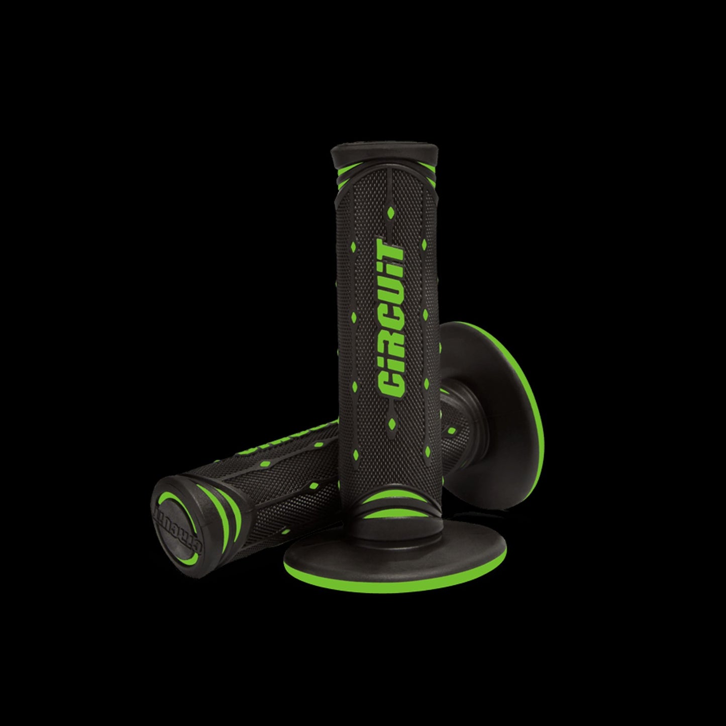 Manopole Circuit Jupiter Racing nero / verde