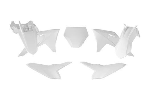 Kit Plastiche Racetech GASGAS MC 50 2024-2026 Kit Completo Enduro Motocross BIANCO