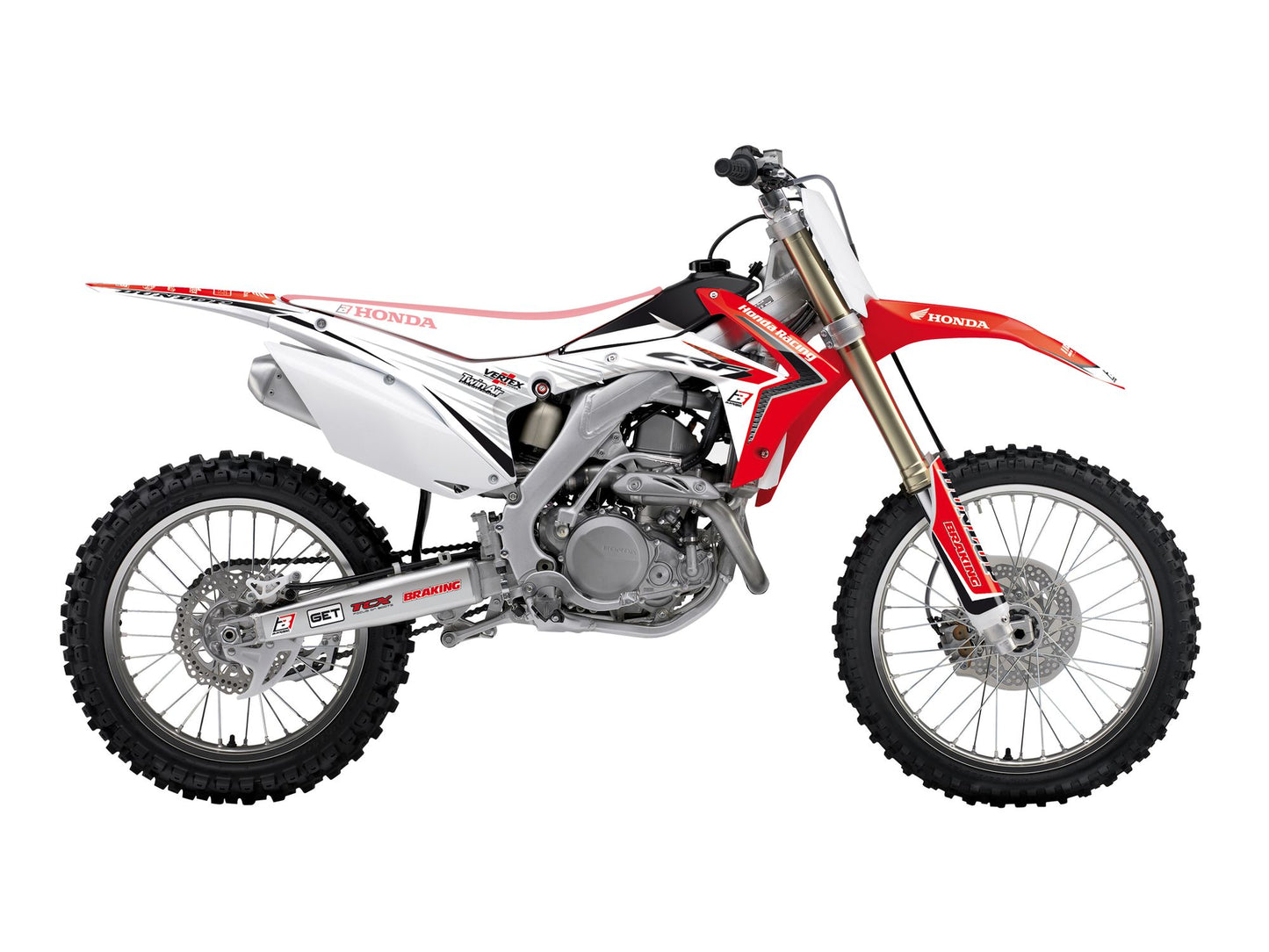 Kit Adesivi Linear Blackbird Honda CRF 250 2014-2017