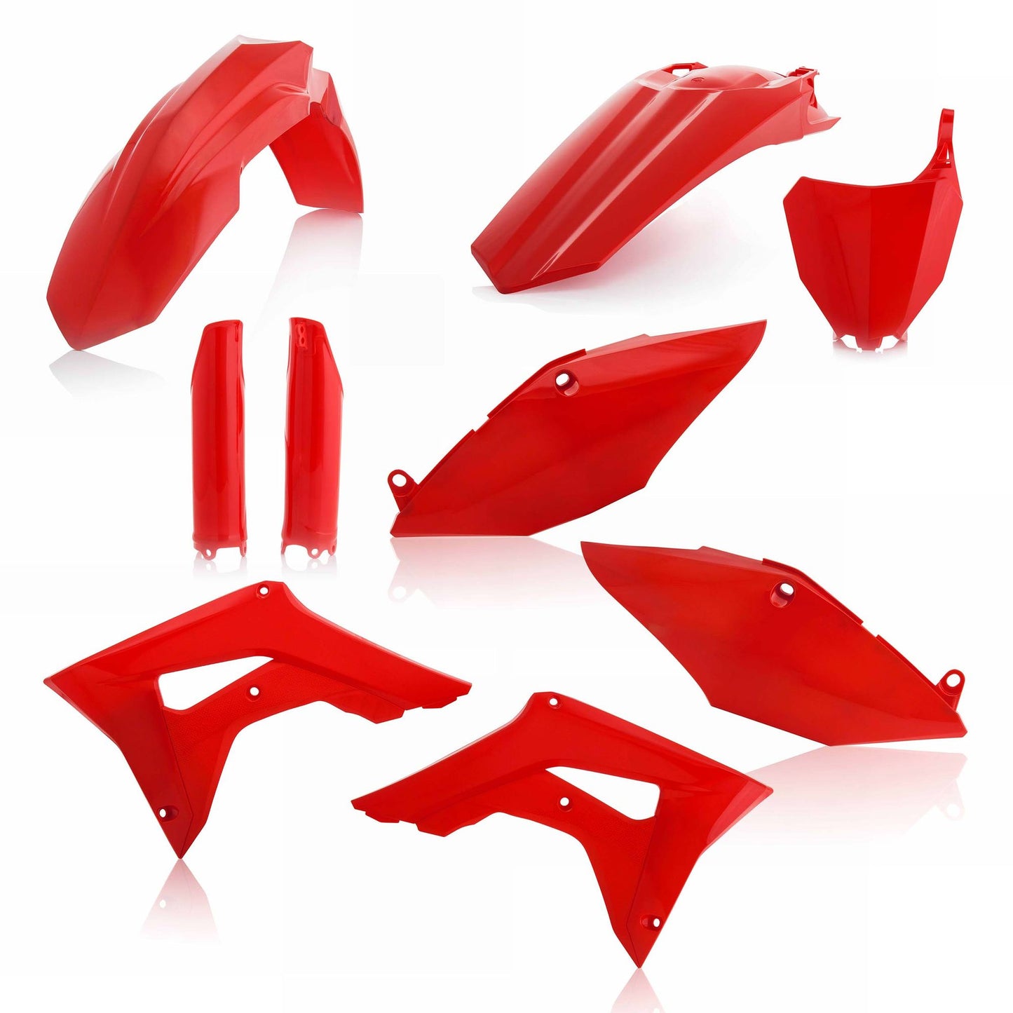 KIT PLASTICHE COMPLETO HONDA CRF450R 2017 ACERBIS ROSSO