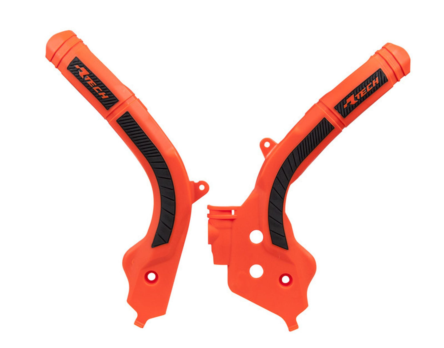 Racetech PROTEZIONE TELAIO BI-MATERIALE KTM 125 2016-2022 ARANCIONE KTM-NERO