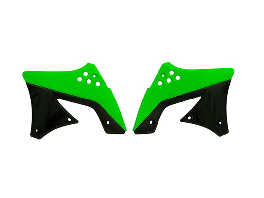 Convogliatori Racetech KAWASAKI KX 250 2009-2012 VERDE KX - NERO