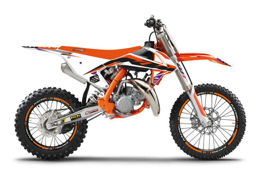 Kit Adesivi Dream 5 Chrome Blackbird Ktm SX 85 2018-2023