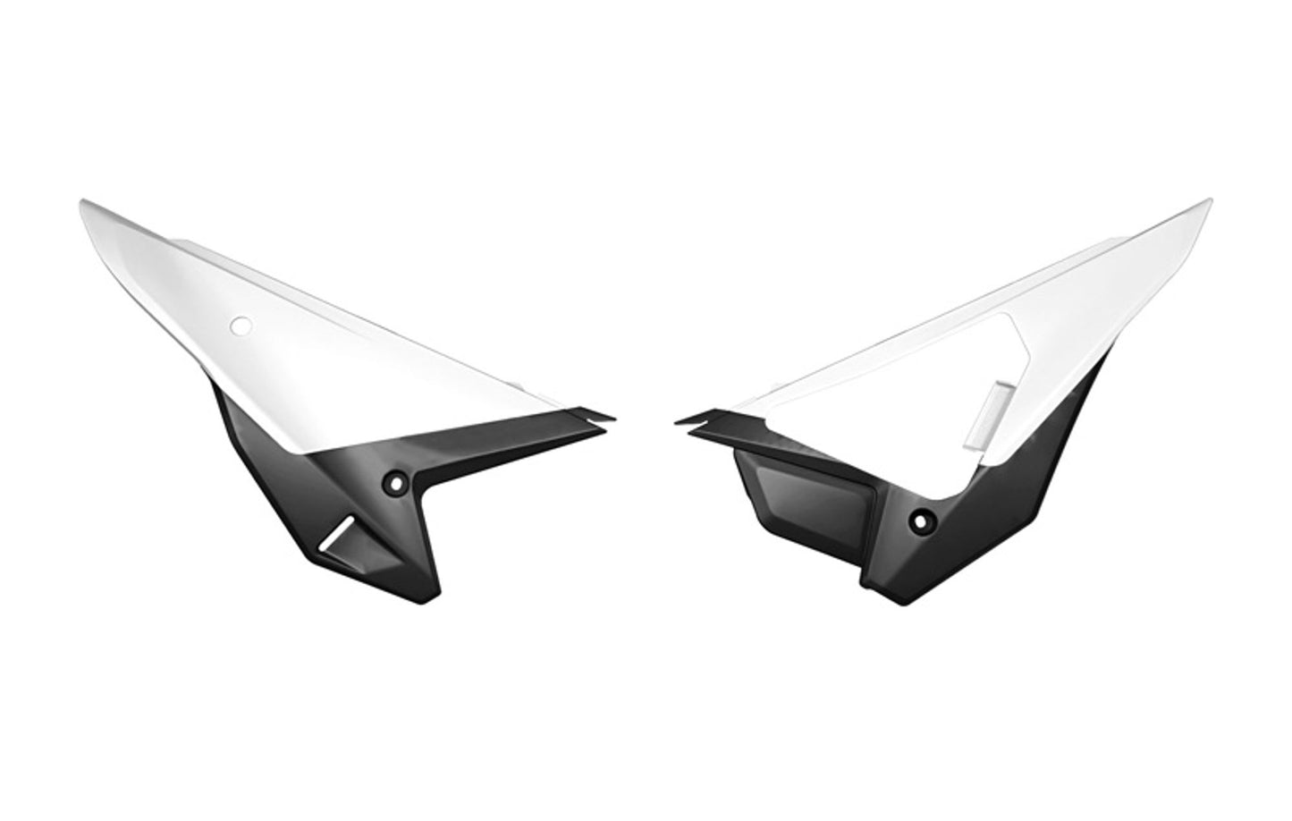 Tabelle Laterali Racetech HONDA REVOLUTION 2025-2026 BIANCO-NERO