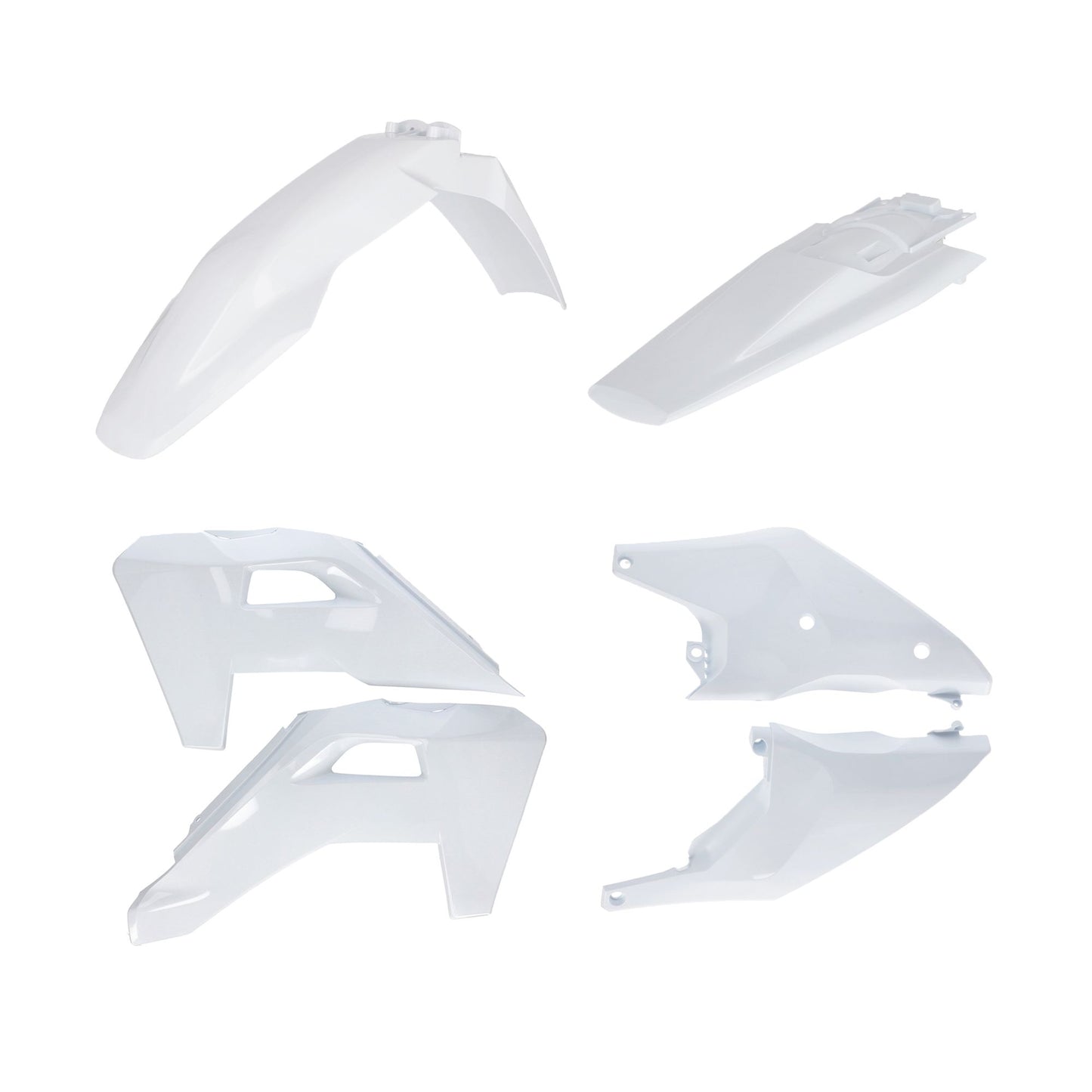 KIT PLASTICHE COMPATIBILE PER HU TC/FC25 ACERBIS BIANCO