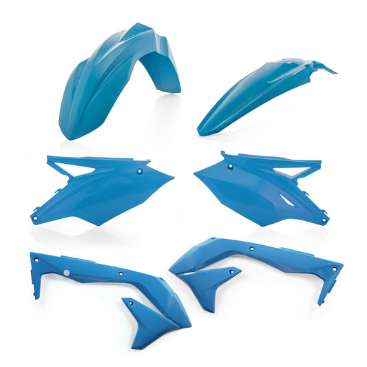 KIT PLASTICHE KAWASAKI KXF 450 2018 USA ACERBIS AZZURRO