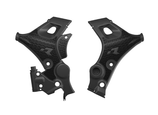 Racetech PROTEZIONE TELAIO BI-MATERIALE HONDA TRANSALP 750 2023-2026 NERO