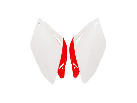 Tabelle Laterali Racetech HONDA CRF 250 2006-2009 BIANCO CRF - ROSSO
