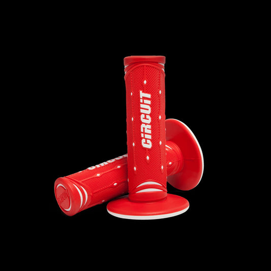 Manopole Circuit Jupiter Racing rosso / bianco