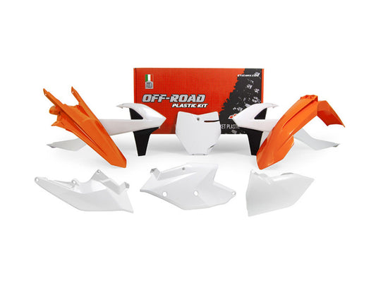 Kit Plastiche Racetech KTM 125/150/250/350/450 SENZA PARASTELI 2016-2018 Kit Completo Enduro
