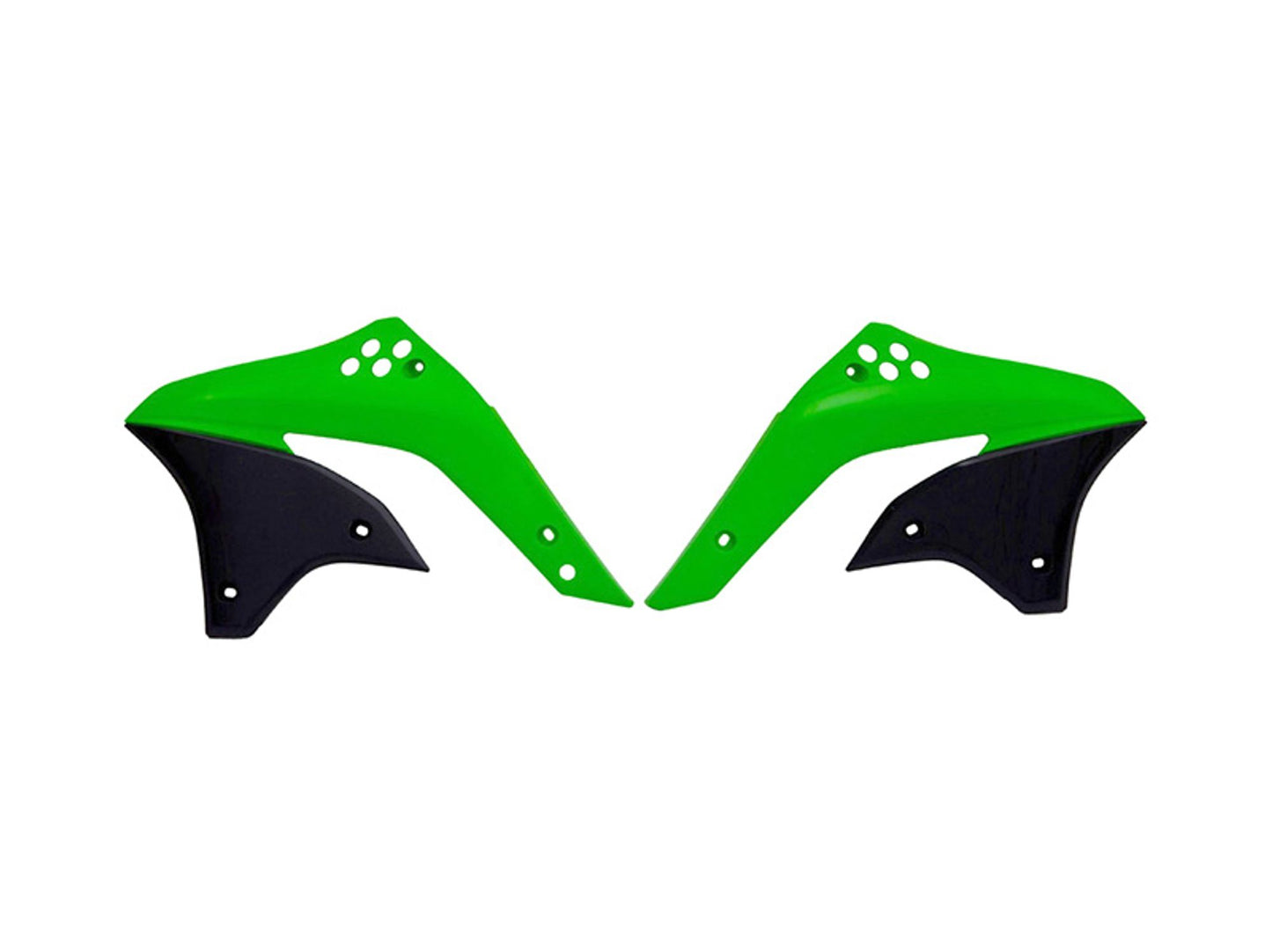 Convogliatori Racetech KAWASAKI KX 450 2006-2008 VERDE KX - NERO