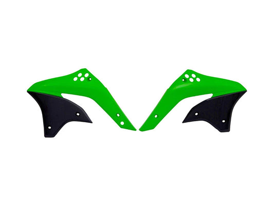 Convogliatori Racetech KAWASAKI KX 450 2006-2008 VERDE KX - NERO