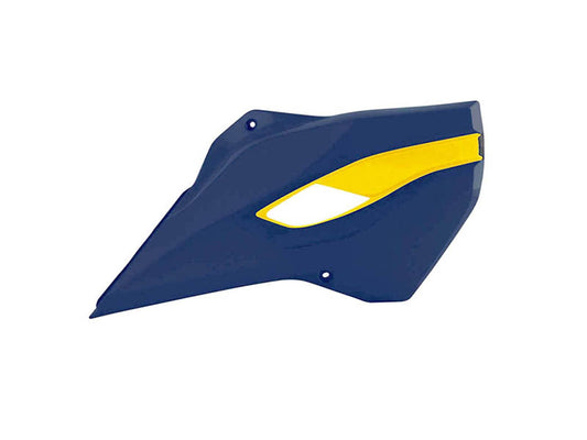 Convogliatori Racetech HUSQVARNA 125/250/300/350/450/501 2014-2016 BLU HUSQVARNA-GIALLO HUSQVARNA