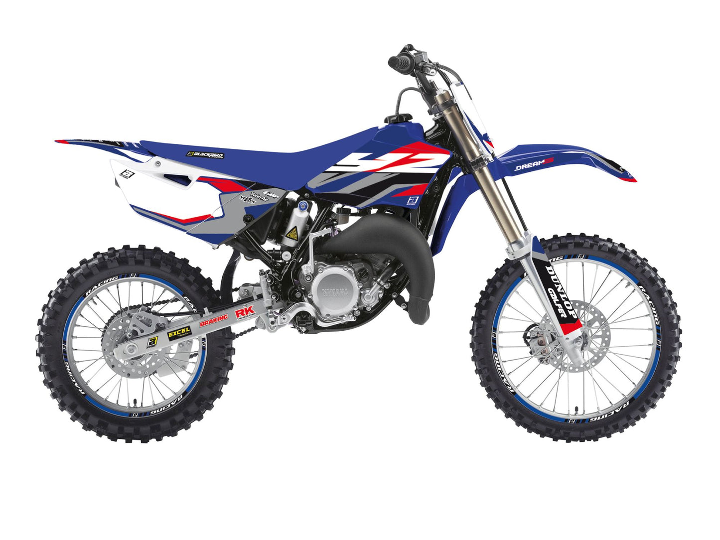 Kit Adesivi Dream 5 Blackbird Yamaha YZ 85 2002-2021