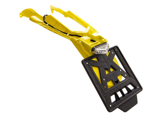 Racetech PORTATARGA INTEGRA HUSQVARNA 125/150/250/300/350/450/501 STREET LEGAL 2024-2026 GIALLO HUSQVARNA