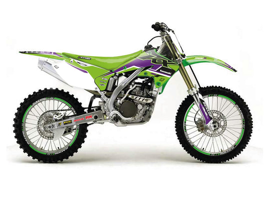 Kit Adesivi Dream 5 Chrome Blackbird Kawasaki KXF 250 2004-2005