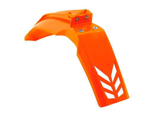 Parafango Racetech ANTERIORE KTM 125/150/200/250/300/350/450/500 VENTILATO 2013-2016 Parafango ARANCIONE KTM