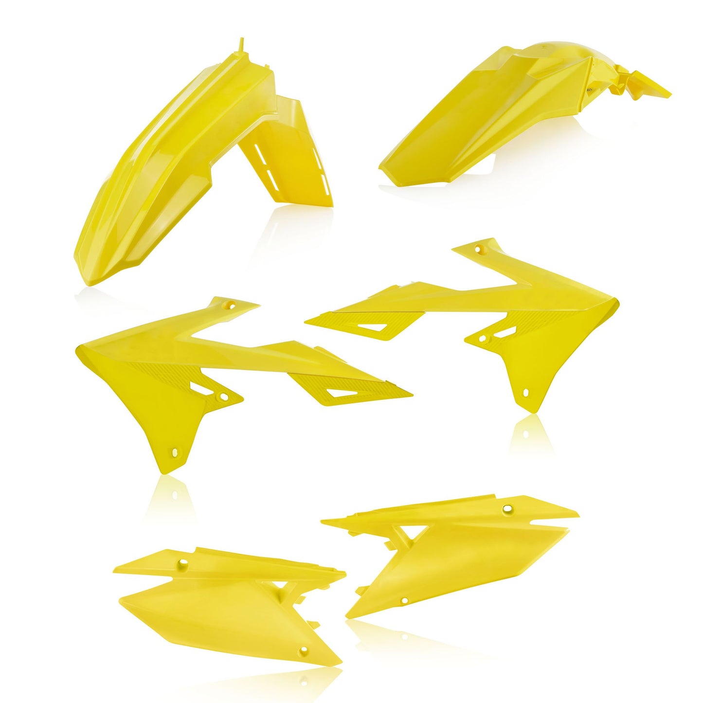 KIT PLASTICHE SUZUKI RMZ 450 2018 ACERBIS GIALLO