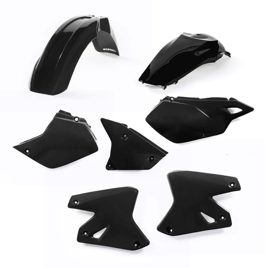 KIT PLASTICHE SUZUKI-KAWASAKI ACERBIS NERO