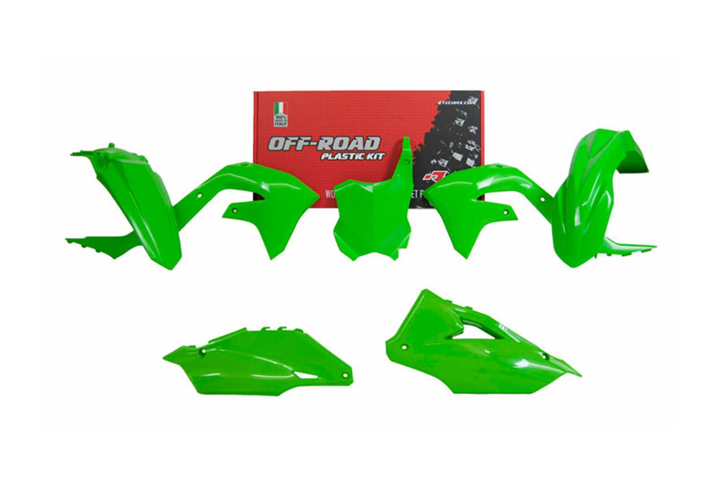 Kit Plastiche Racetech KAWASAKI KX 250/450 2020-2024 Kit VERDE KAWASAKI
