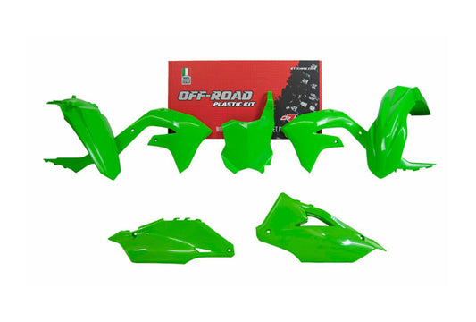 Kit Plastiche Racetech KAWASAKI KX 250/450 2020-2024 Kit VERDE KAWASAKI