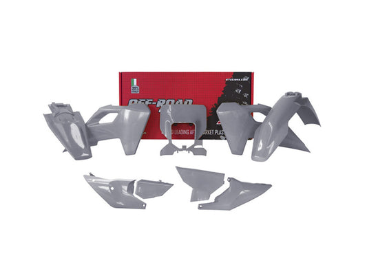 Kit Plastiche Racetech HUSQVARNA 150/250/300/350/450/501 2024-2025 Kit GRIGIO QUANTUM