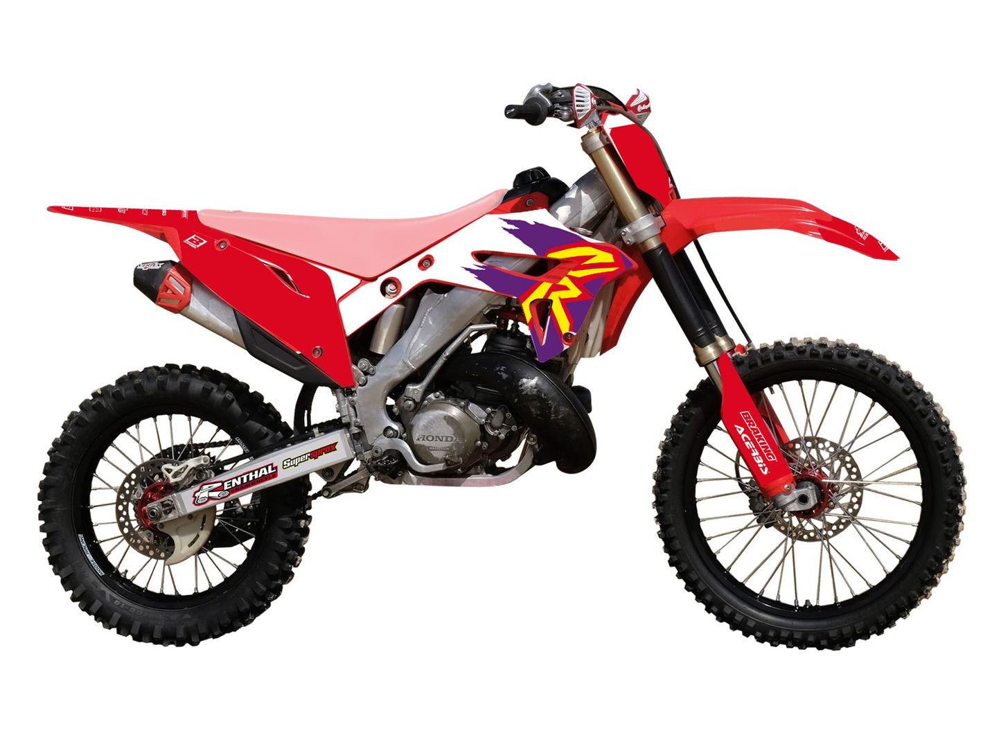 Kit Adesivi Retrò Blackbird Honda CR POLISPORT RESTYLE 2022 2002-2007
