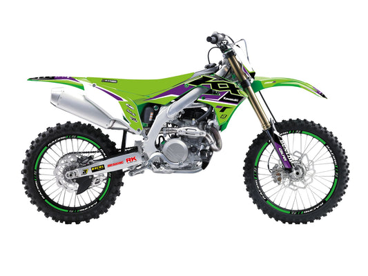 Kit Adesivi Dream 5 Blackbird Kawasaki KXF 250 2021-2024