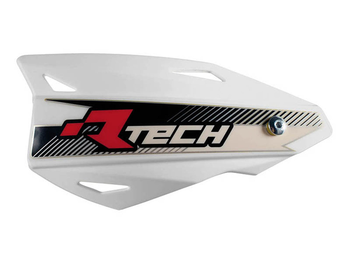 Paramani Racetech VERTIGO CON KIT DI MONTAGGIO Protezione Mani Enduro BIANCO