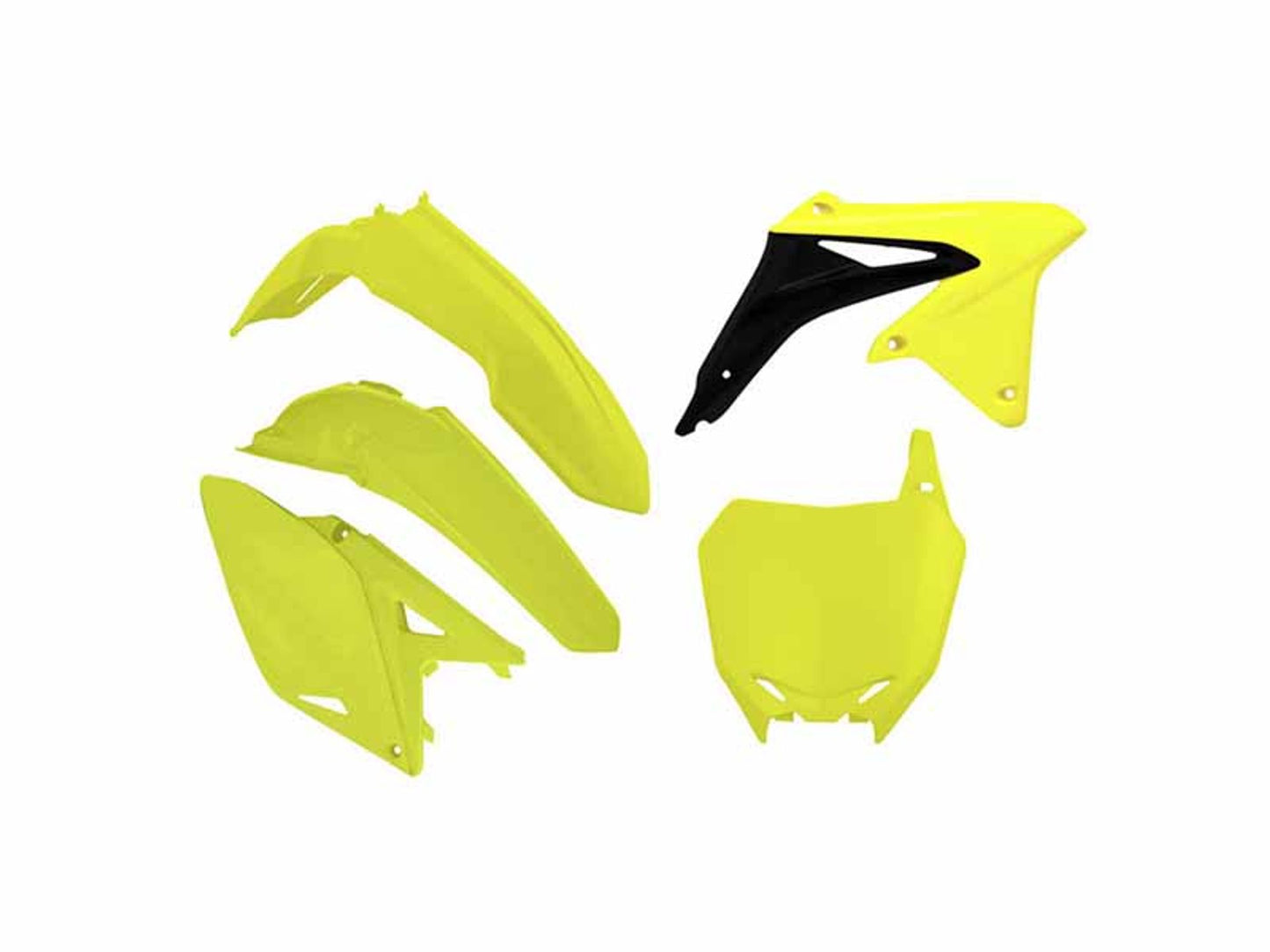Kit Plastiche Racetech SUZUKI RMZ 250 2010-2018 Kit GIALLO NEON