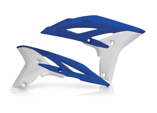 SPOILER RADIATORE YZF 250 10-12 ACERBIS BLU/BIANCO